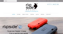 Desktop Screenshot of flipsidewallet.com